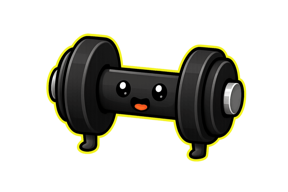 Jimmy the dumbbell mascot